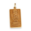 GOLD DEAL | 9ct (9K) Gold Bullion Bar Pendant