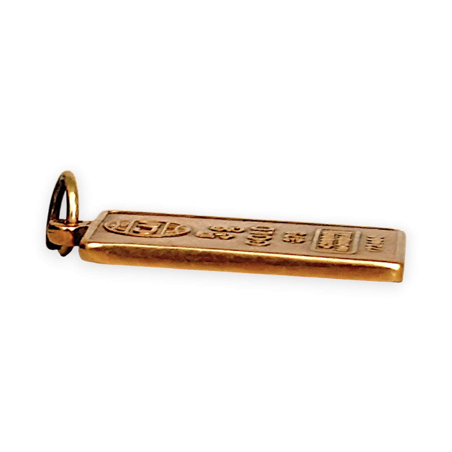 GOLD DEAL | 9ct (9K) Gold Bullion Bar Pendant