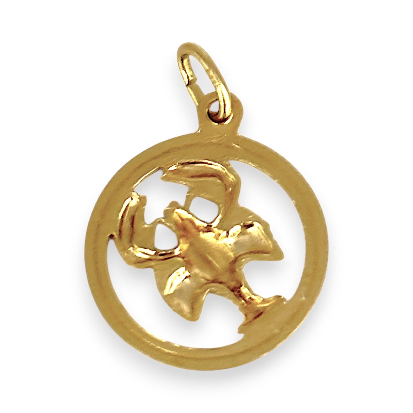 GOLD DEAL | 8ct (8K) Gold Lobster Medallion Pendant