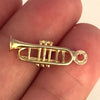 GOLD DEAL | 8ct (8K) Gold Golden Trumpet Pendant / Charm