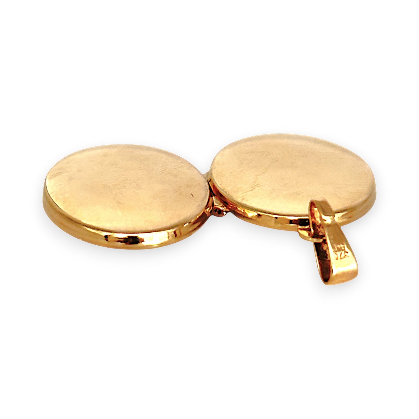 GOLD DEAL | 9ct (9K) Gold Engravable Oval Locket Pendant