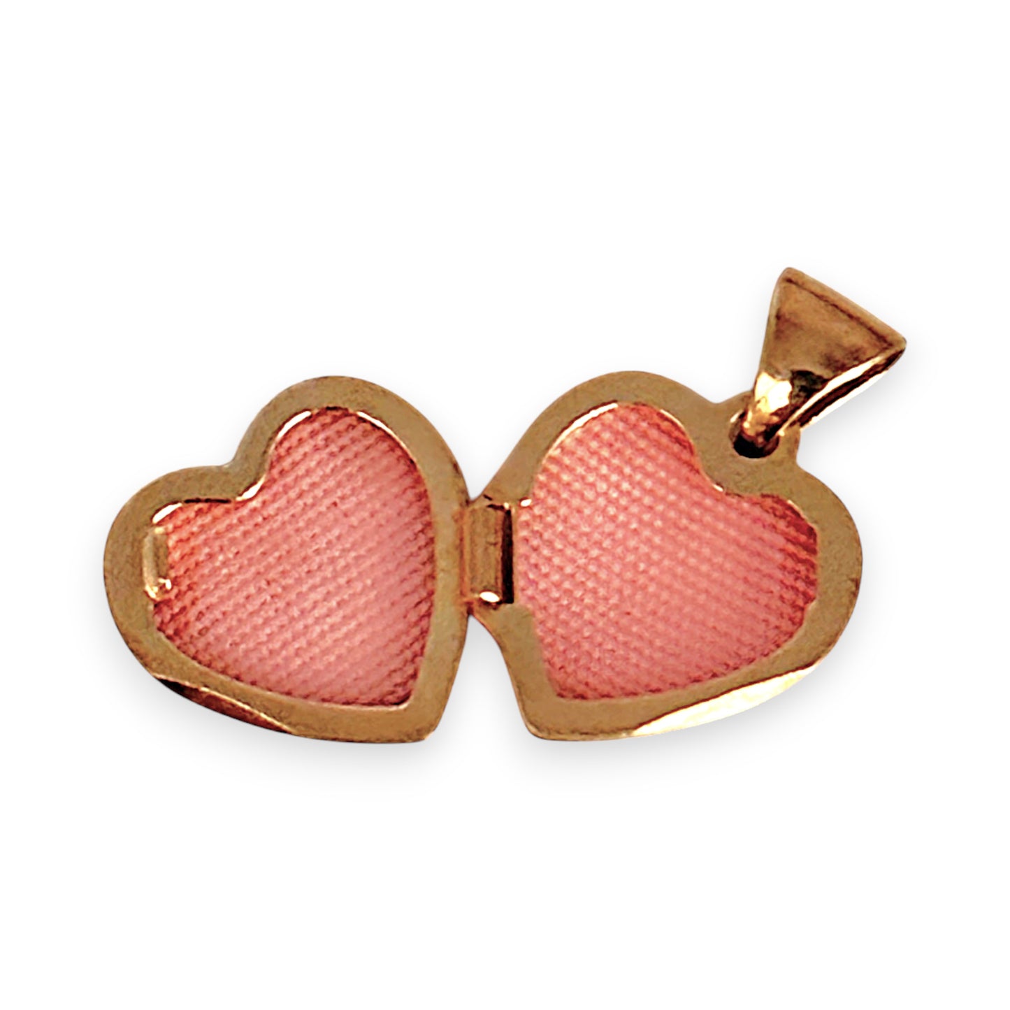 GOLD DEAL | 9ct (9K) Y/W Gold Heart Locket Pendant - My 1st Diamond
