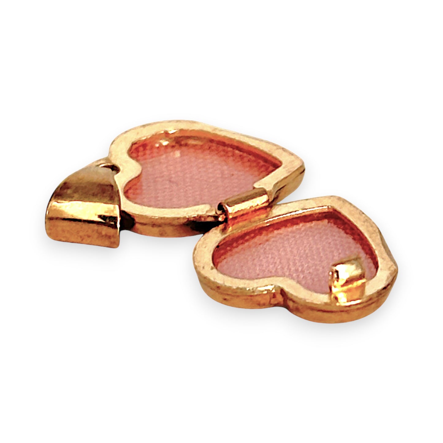 GOLD DEAL | 9ct (9K) Y/W Gold Heart Locket Pendant - My 1st Diamond