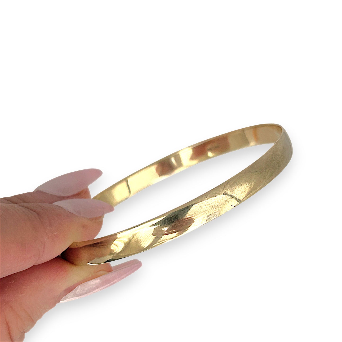 GOLD DEAL | 9ct (9K) Gold Refurbished Bangle 60.0mm Valuation $3,100