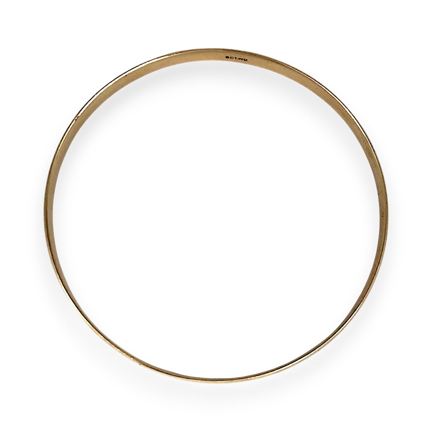 GOLD DEAL | 9ct (9K) Gold Refurbished Bangle 60.0mm Valuation $3,100
