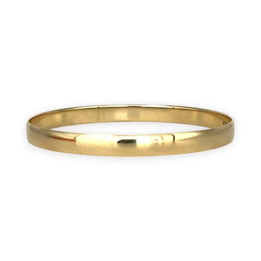 GOLD DEAL | 9ct (9K) Gold Refurbished Bangle 60.0mm Valuation $3,100