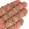 GOLD DEAL | 9ct (9K) Gold Commanding Curb Link Chain 56cm