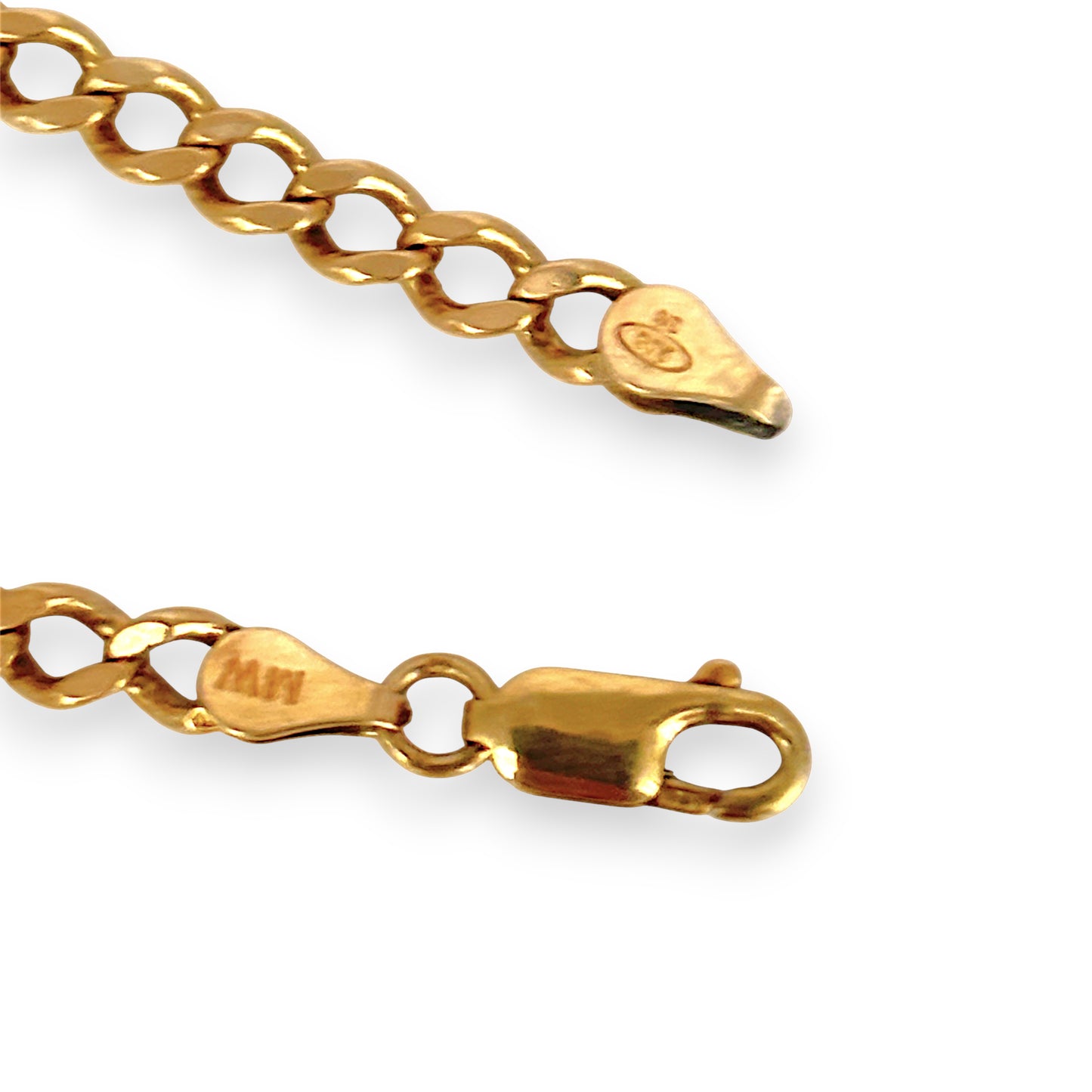 GOLD DEAL | 9ct (9K) Gold NZ, Traditional Style Confident Curb Link Chain 64cm