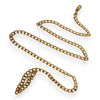 GOLD DEAL | 9ct (9K) Gold Elegant Flow Curb Chain 55cm