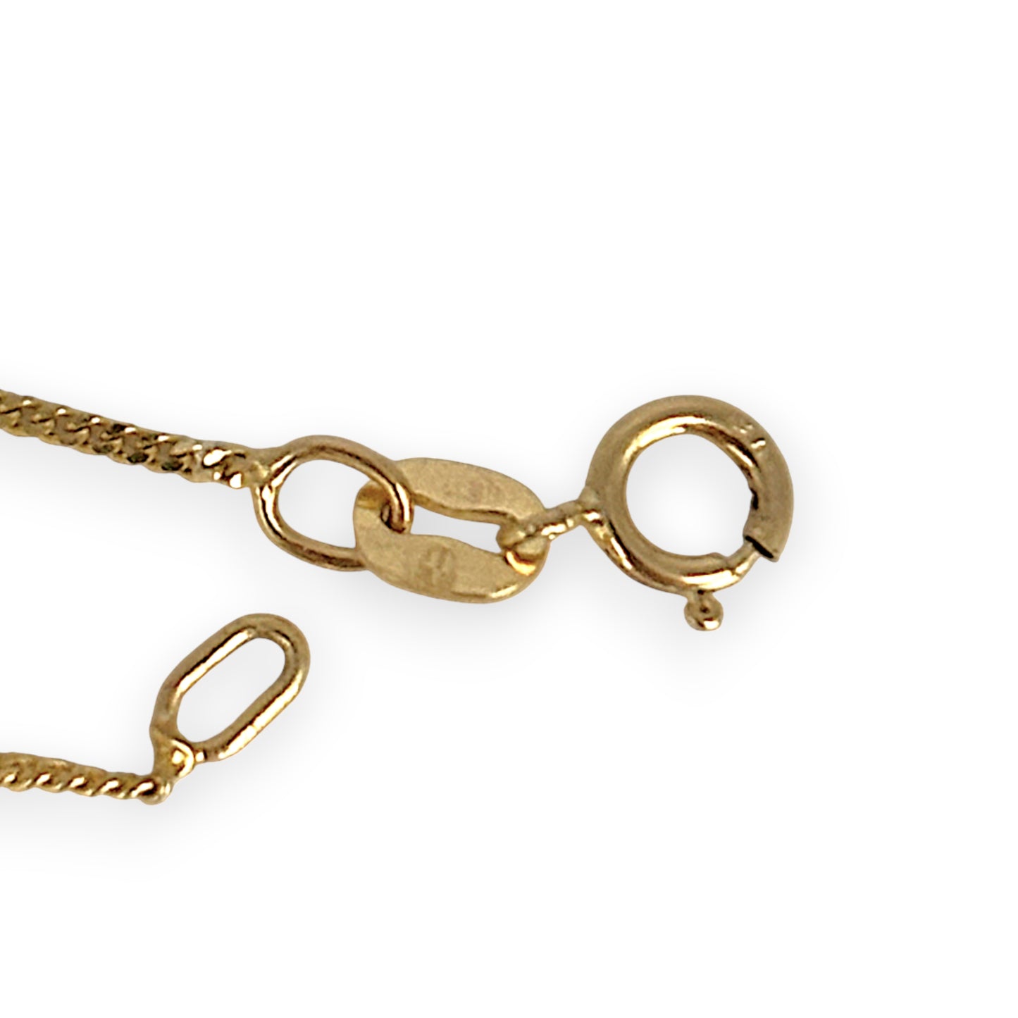 GOLD DEAL | 9ct (9K) Gold Sleek Lightweight, Polished Elegance Curb Link Chain 45cm