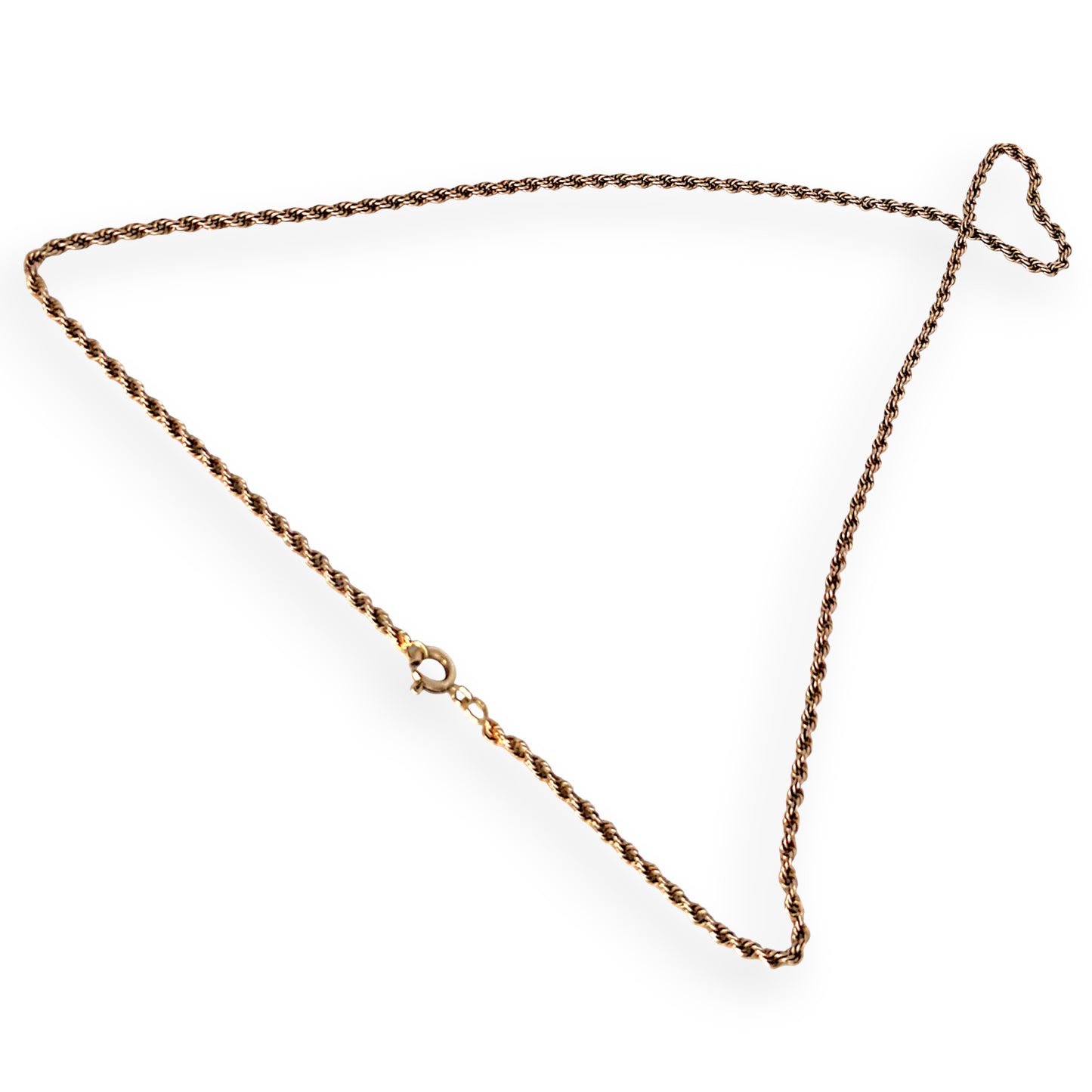 GOLD DEAL | 9ct (9K) Gold Medium Weight Twisted Rope Chain 50cm