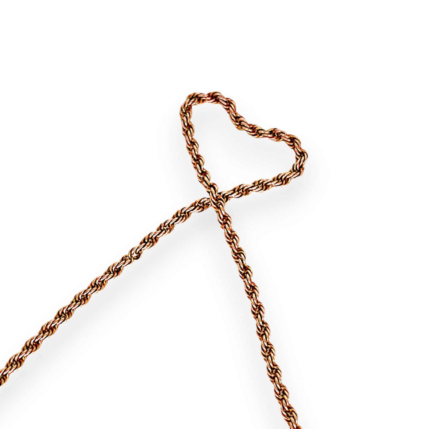 GOLD DEAL | 9ct (9K) Gold Medium Weight Twisted Rope Chain 50cm