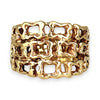 GOLD DEAL | 9ct (9K) Gold Refurbished Mirage Filigree Ring Size Q