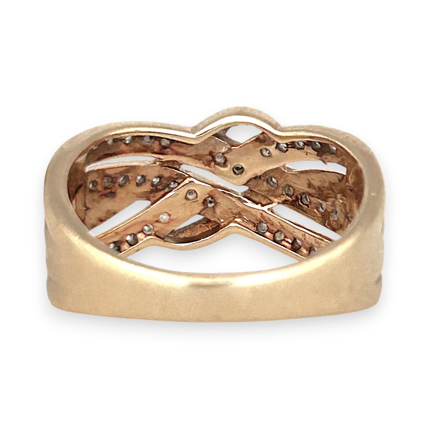 GOLD DEAL | FLASH SALE 9ct (9K) Gold Enchanting Diamond 0.50ct Ring Valuation $2,800