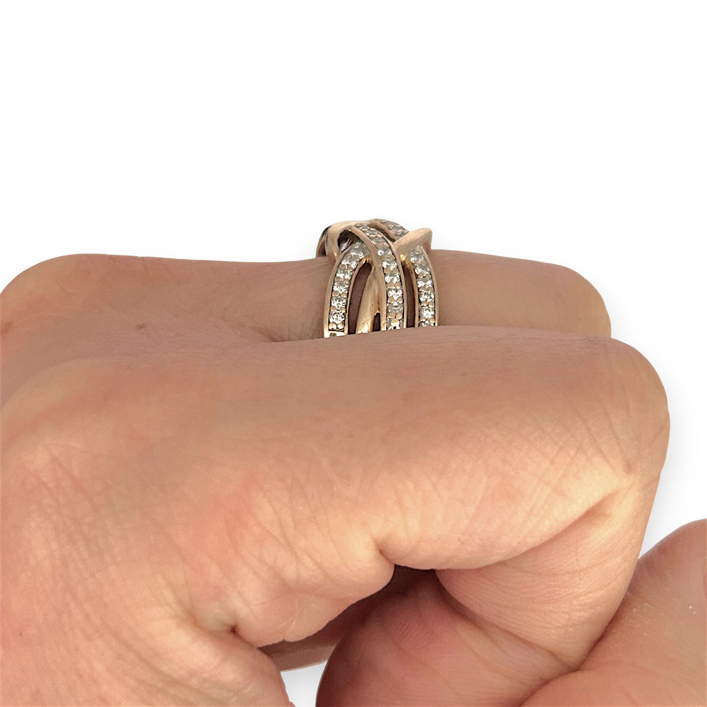 GOLD DEAL | FLASH SALE 9ct (9K) Gold Enchanting Diamond 0.50ct Ring Valuation $2,800