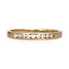 GOLD DEAL | 9ct (9K) Gold Gilded Glow Ring Size O