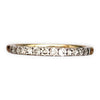 GOLD DEAL | 9ct (9K) Y/W Gold Harmony Glow Ring with Diamonds Size L