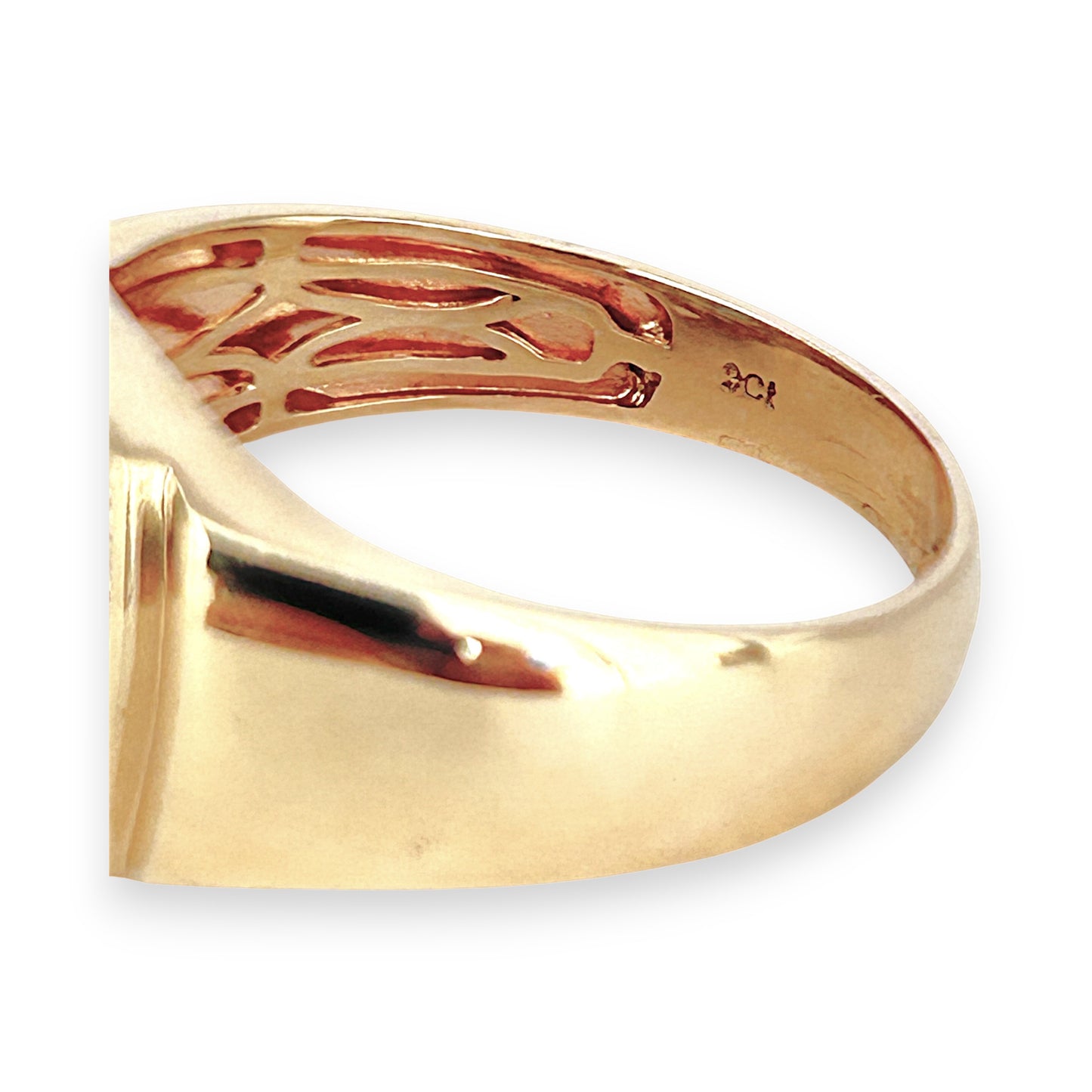 GOLD DEAL | 9ct (9K) Gold Blue Sapphire & Diamond Refurbished Ring Valuation $2,200
