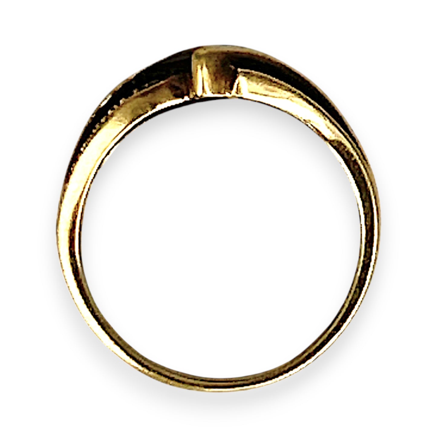 GOLD DEAL | 9ct (9K) Gold Pricess Cut Ruby & Diamond Ring