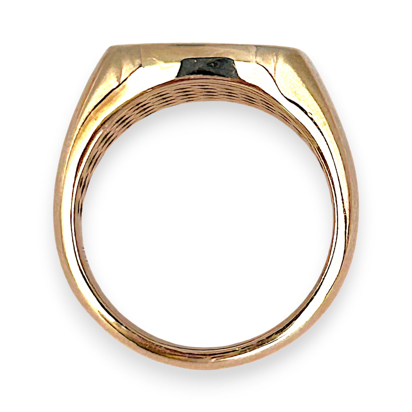 GOLD DEAL | 10ct (10K) Gold Soft Square Signet Ring by MIchael Hill