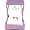 GOLD DEAL | 10ct (10K) Michael Hill Rose Gold Radiance Link Ring Size O