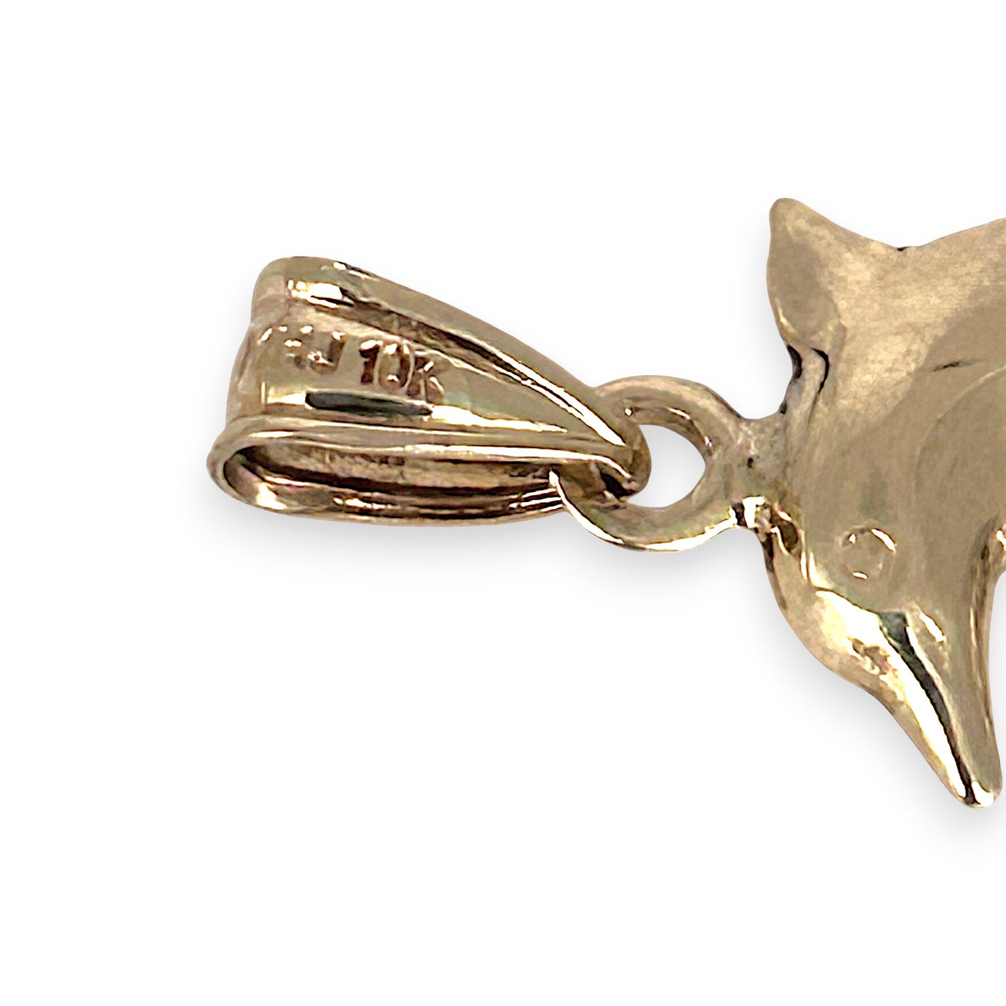 GOLD DEAL | 10ct (10K) Two Tone Gold Joyful Dolphin Pendant by Michael Hill