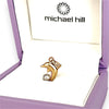 XMAS DEAL | 10kt Two Tone Gold Joyful Dolphin Pendant by Michael Hill
