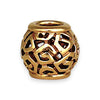 GOLD DEAL | 14ct (14K) Gold Pandora Charm - Openwork Swirl