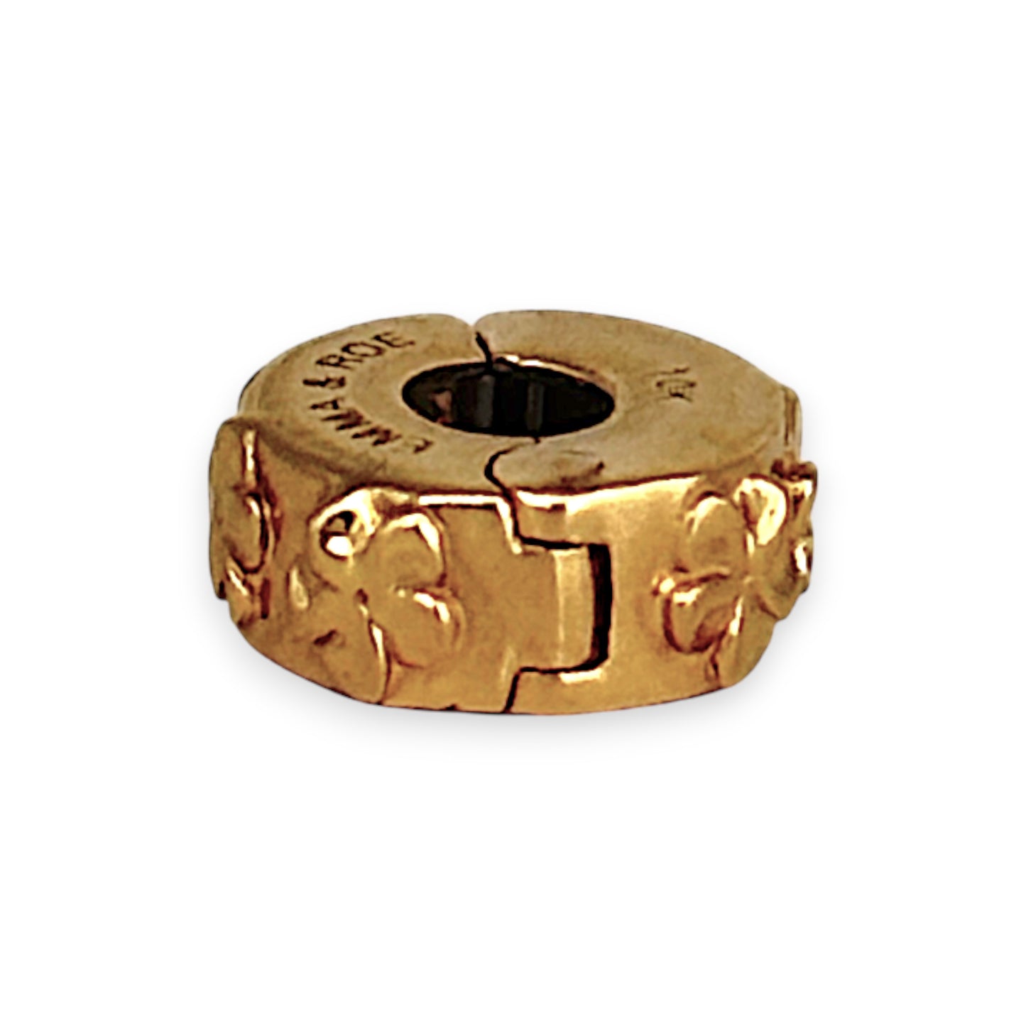 GOLD DEAL | 10ct (10K) Gold Emma & Rose Clip Charm - Flowers