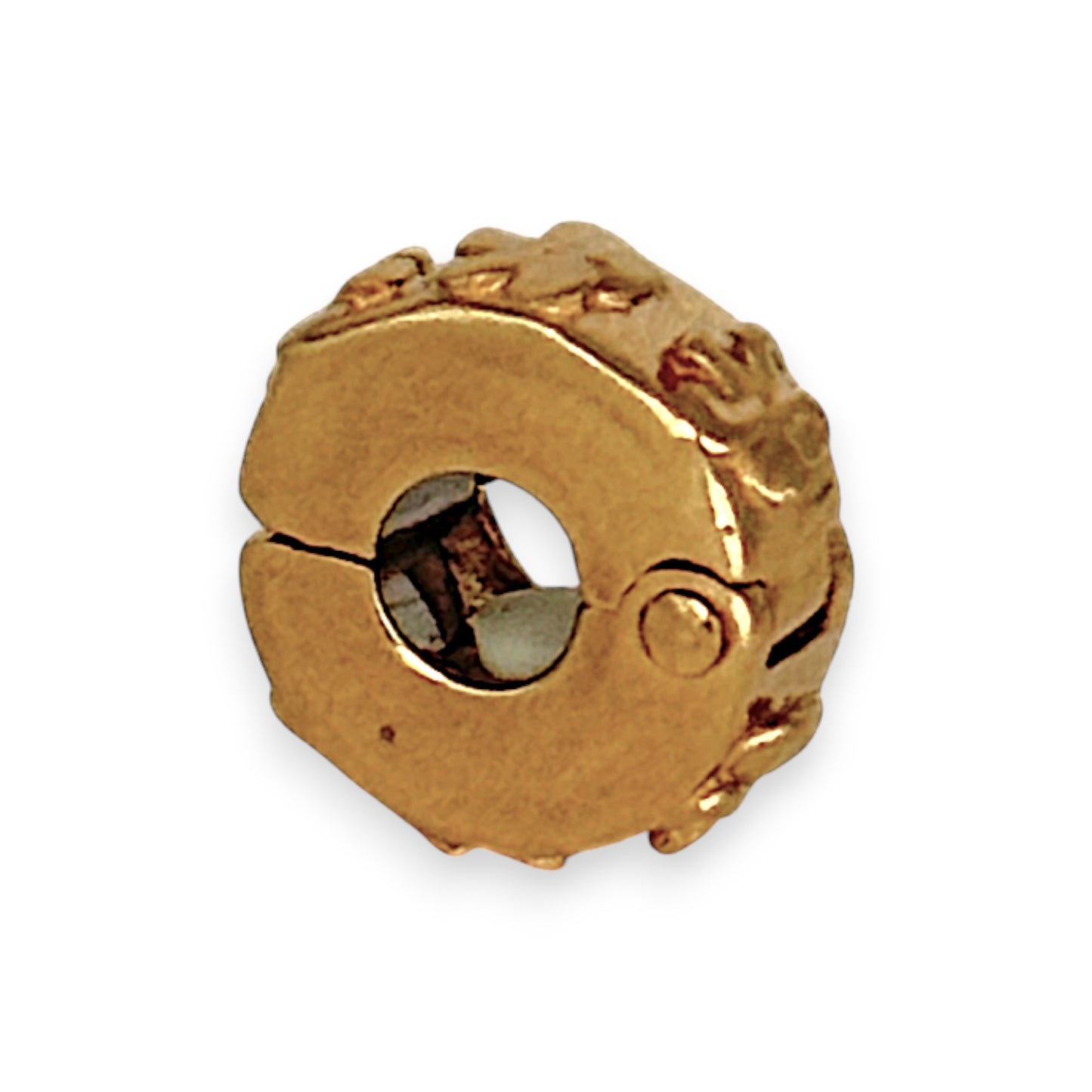 GOLD DEAL | 10ct (10K) Gold Emma & Rose Clip Charm - Flowers