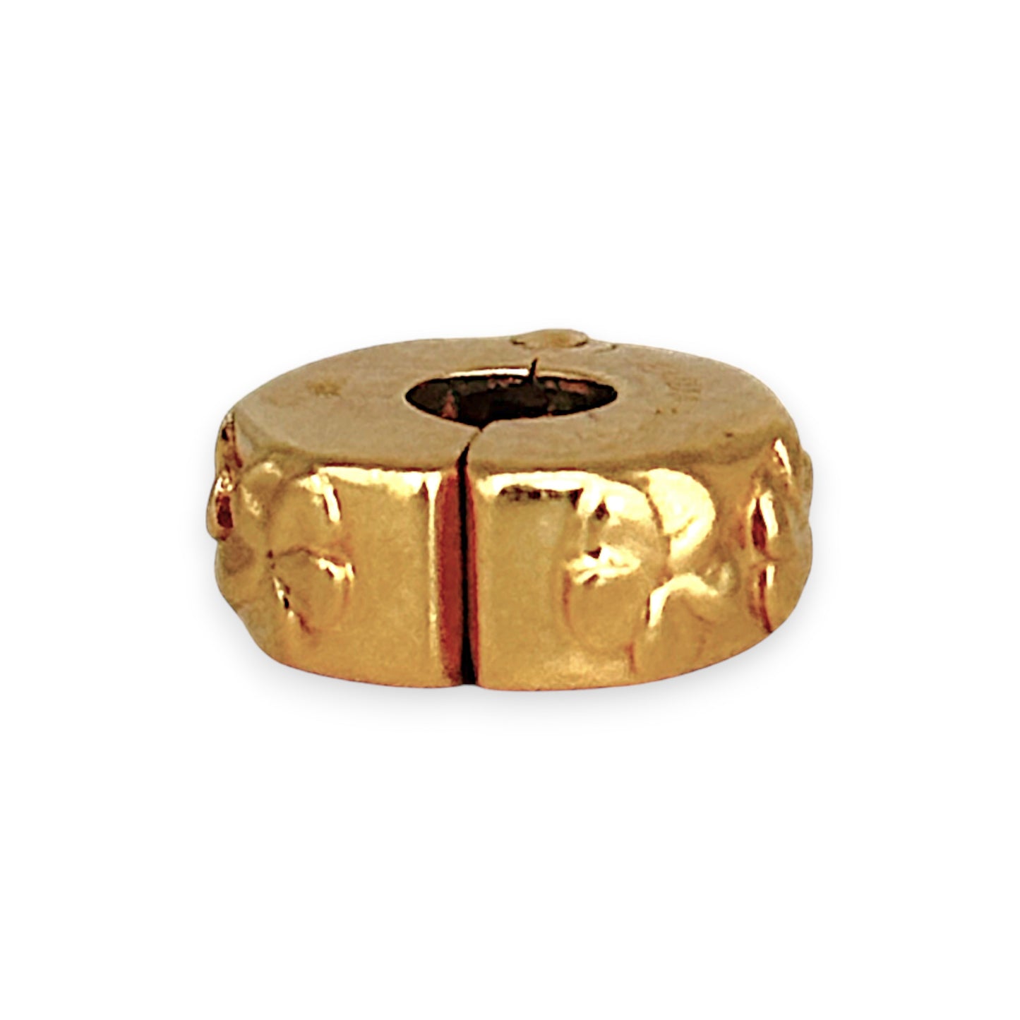 GOLD DEAL | 10ct (10K) Gold Emma & Rose Clip Charm - Flowers