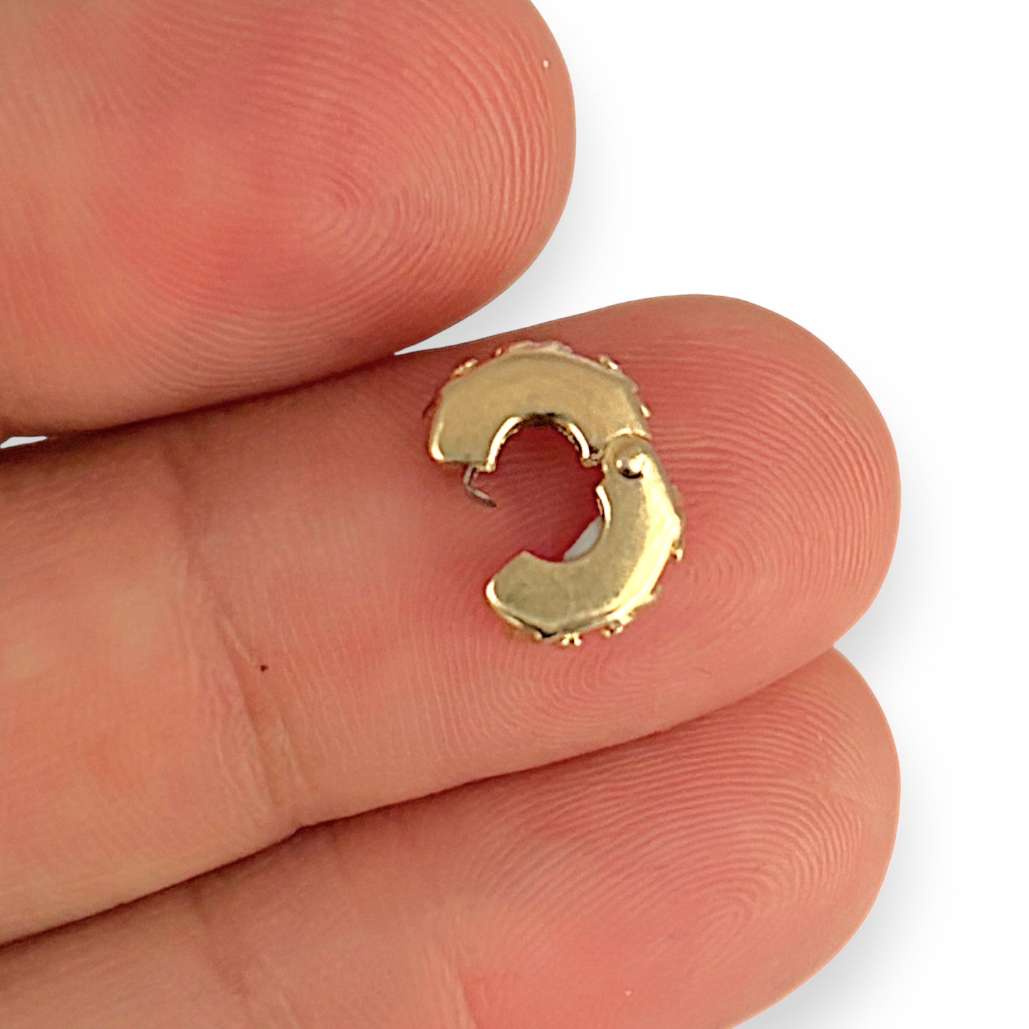 GOLD DEAL | 10ct (10K) Gold Emma & Rose Clip Charm - Flowers