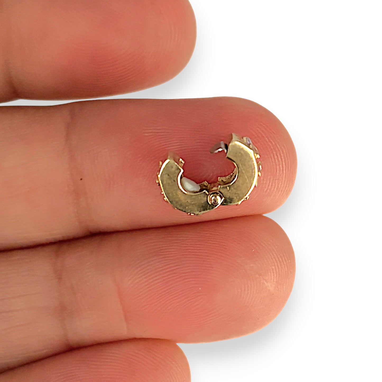 GOLD DEAL | 10ct (10K) Gold Emma & Rose Clip Charm - Flowers