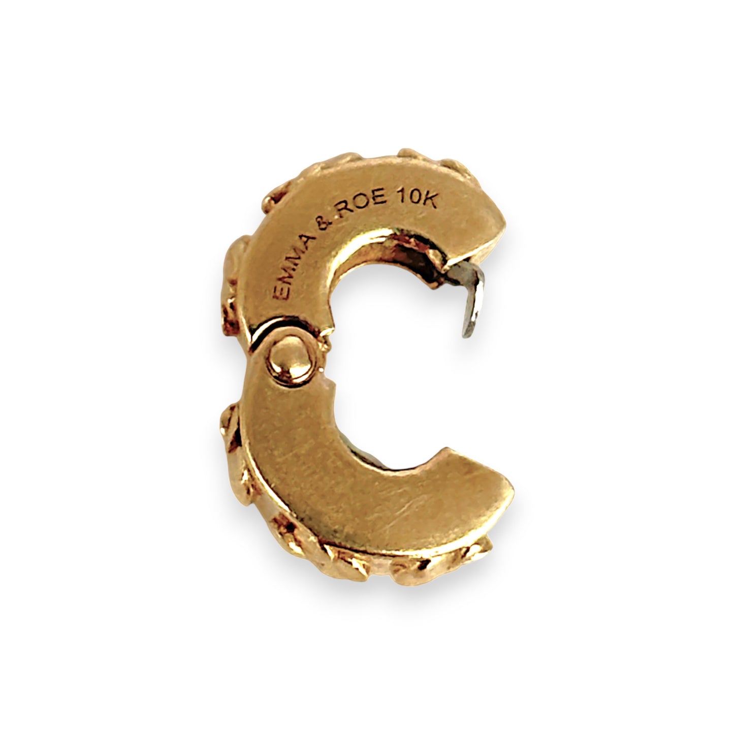 GOLD DEAL | 10ct (10K) Gold Emma & Rose Clip Charm - Flowers