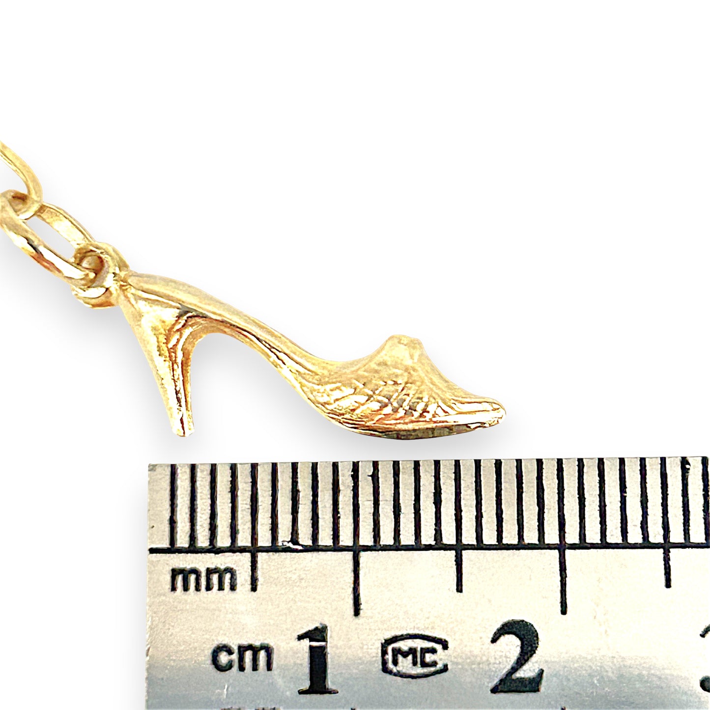 GOLD DEAL | 14ct (14K) Gold 5 Charms Bracelet 18cm