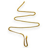 XMAS DEAL | 14kt Gold Sleek serpentine shimmer Snake Chain 50cm