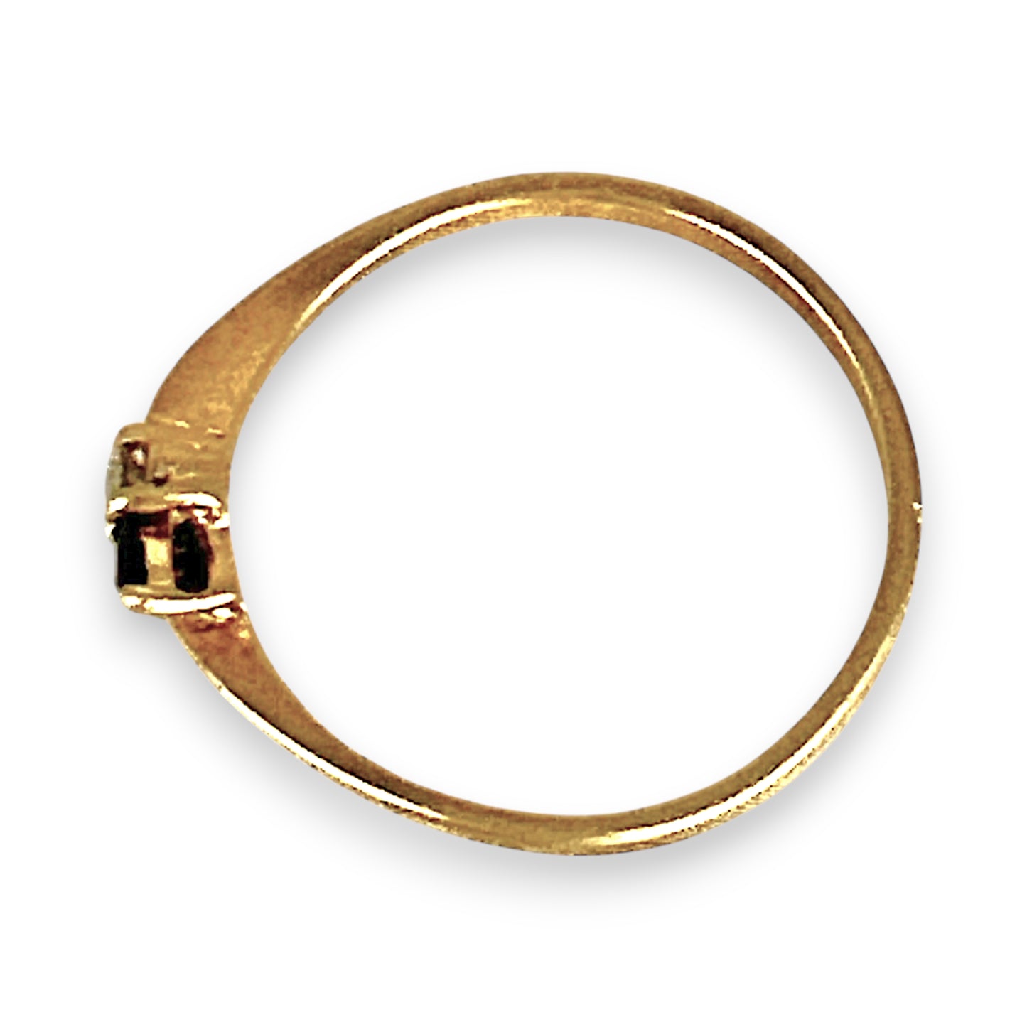 GOLD DEAL | 18ct Gold Celeste Diamond and Sapphire Ring Size M 1/2