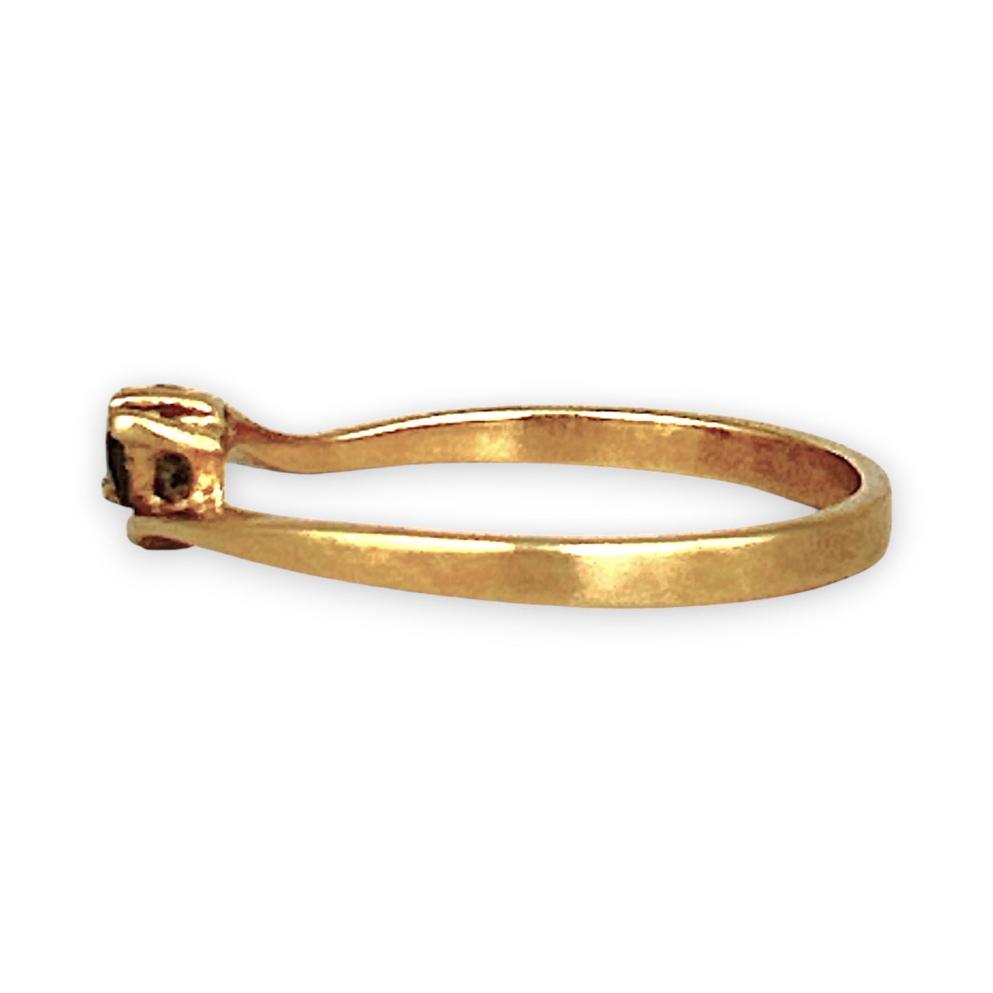 GOLD DEAL | 18ct Gold Celeste Diamond and Sapphire Ring Size M 1/2