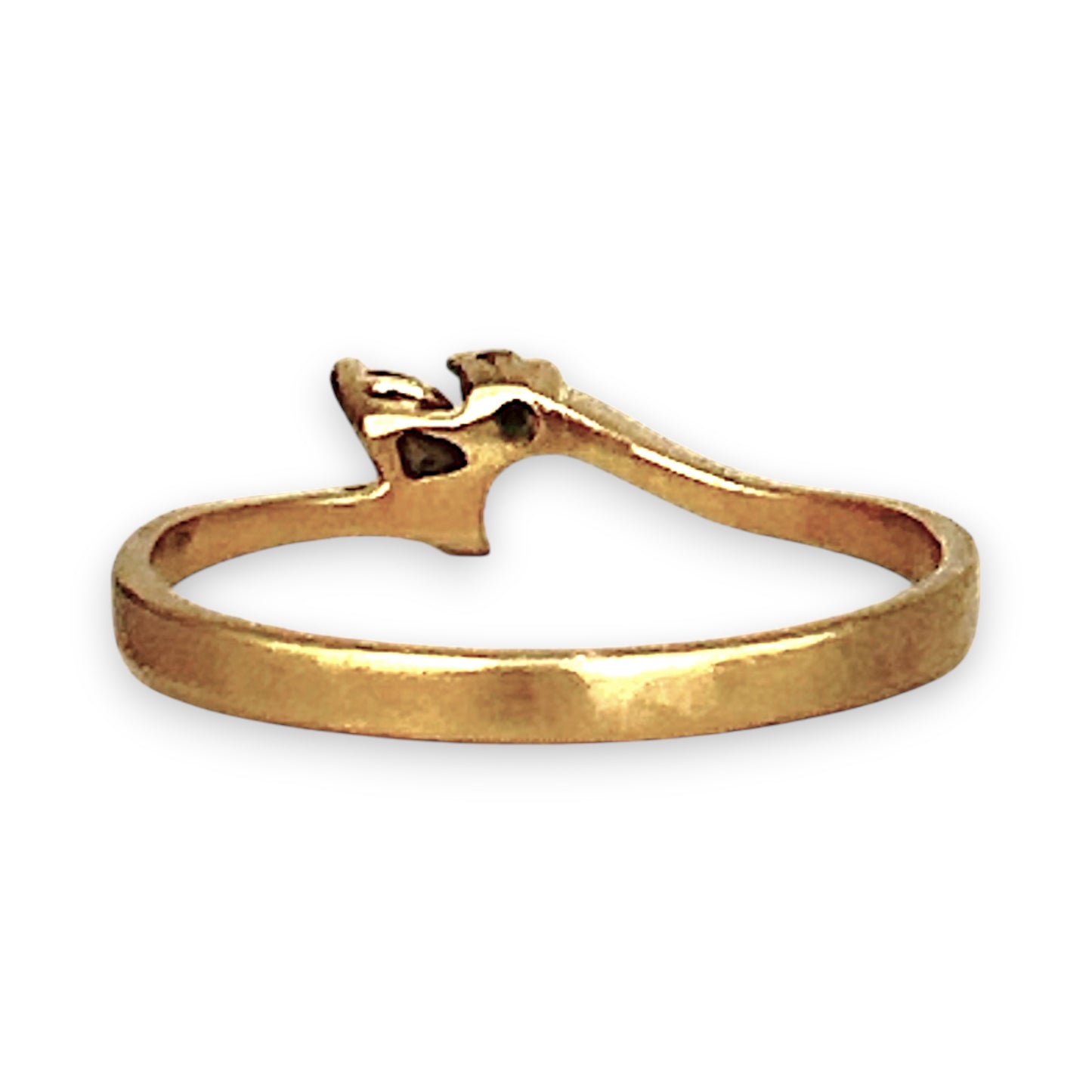 GOLD DEAL | 18ct Gold Celeste Diamond and Sapphire Ring Size M 1/2