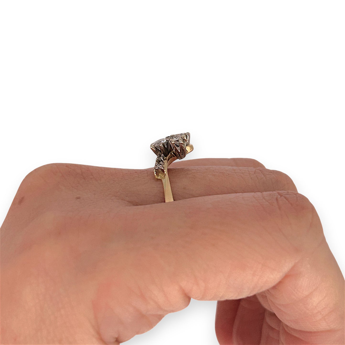GOLD DEAL | FLASH SALE 18ct (18K) Gold 3ST Elite Diamond 0.45ct Ring Valuation $3,600