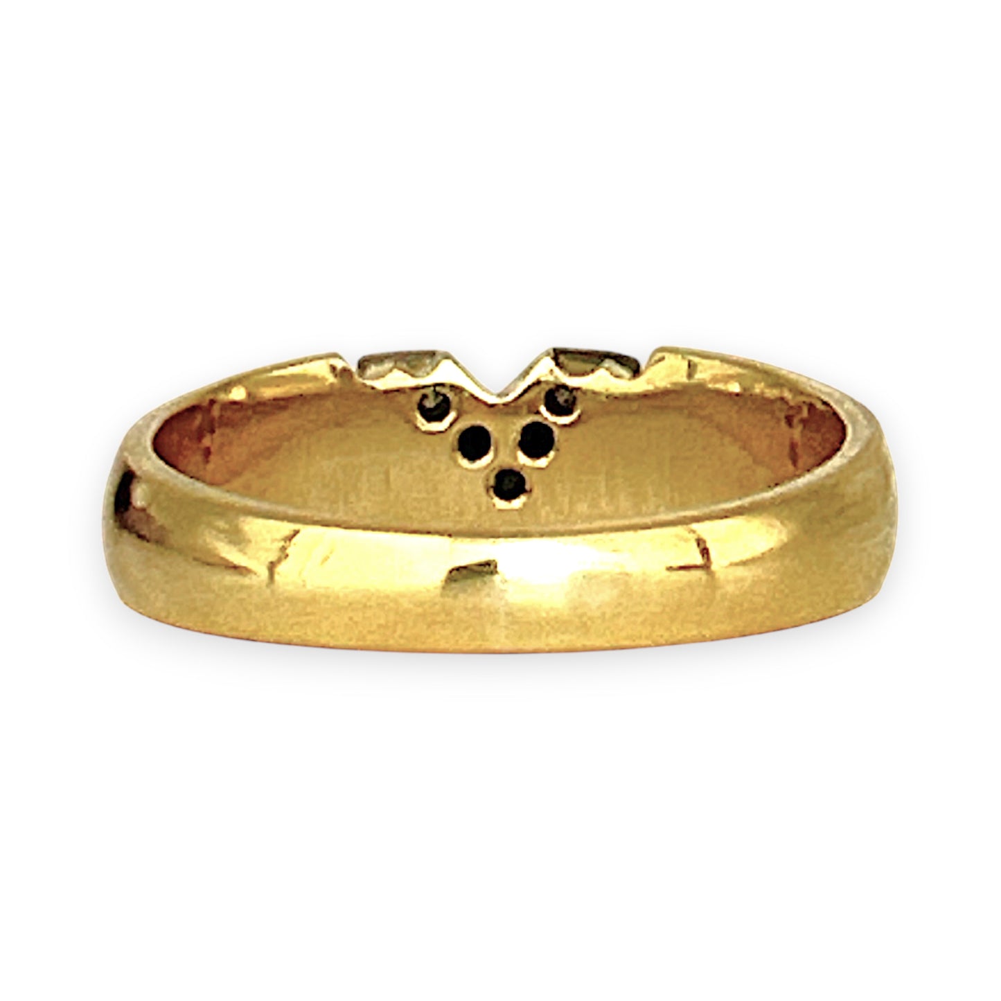 GOLD DEAL | 18ct Gold Dazzling Diamond & Chevron-Inspired Ring