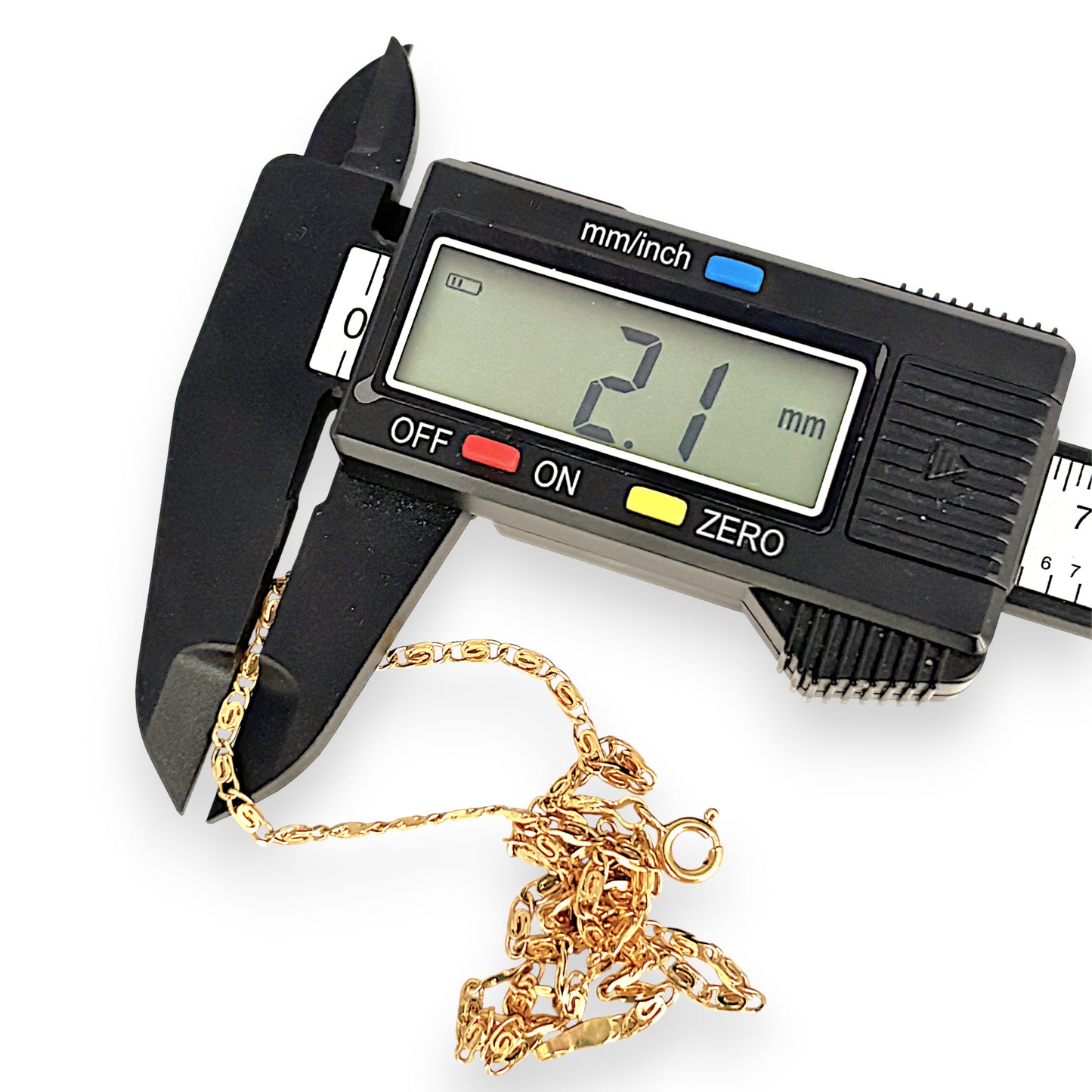 GOLD DEAL | 18ct Gold Designer Custom S Pattern Link Chain 41cm