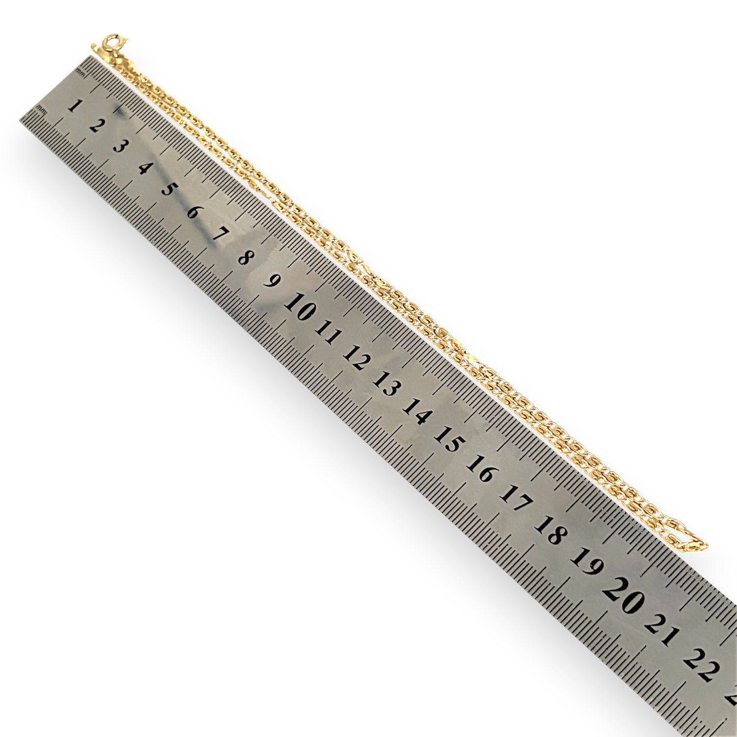 GOLD DEAL | 18ct Gold Designer Custom S Pattern Link Chain 41cm