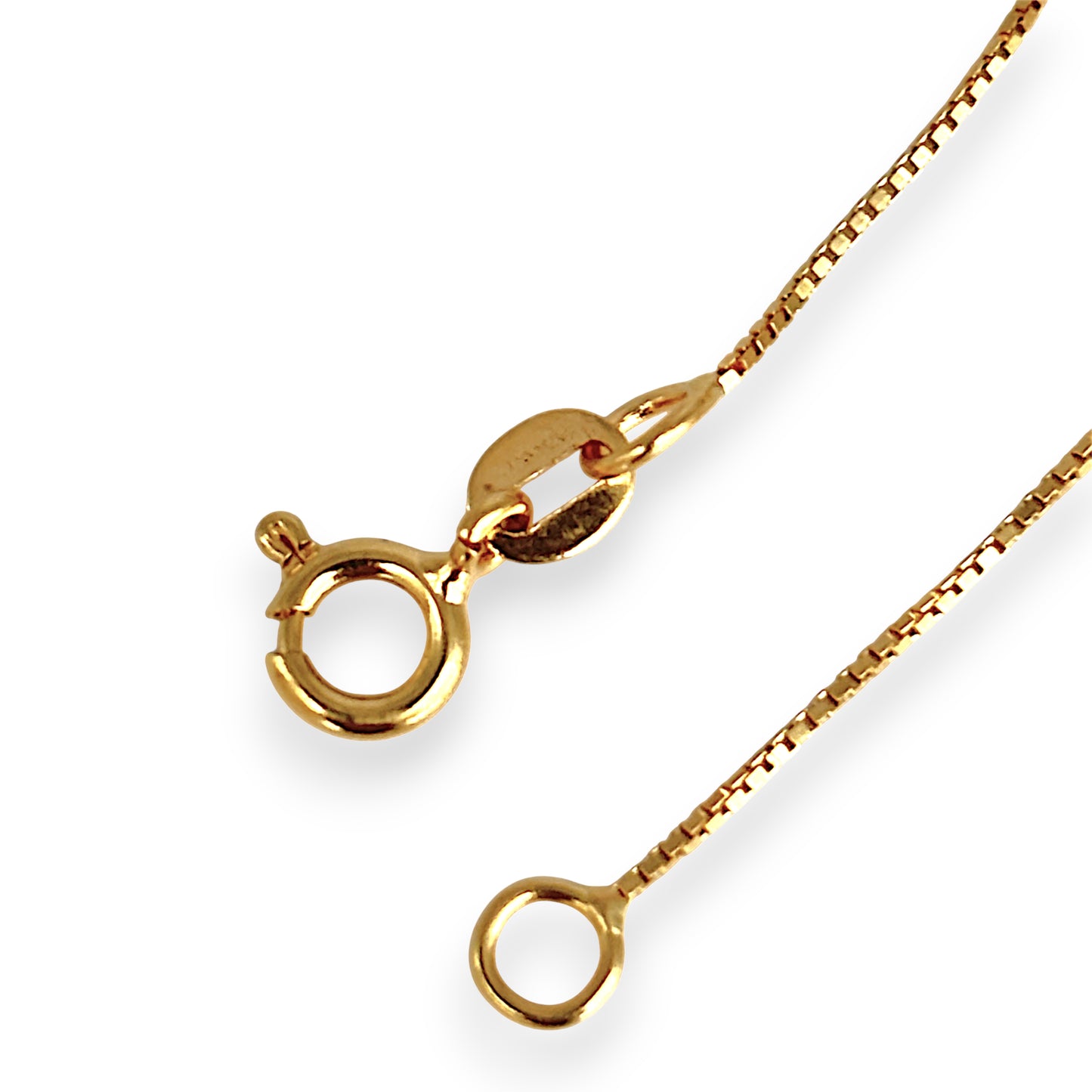 GOLD DEAL | 18ct Gold Graceful Sleek & Silken Box Chain 60cm