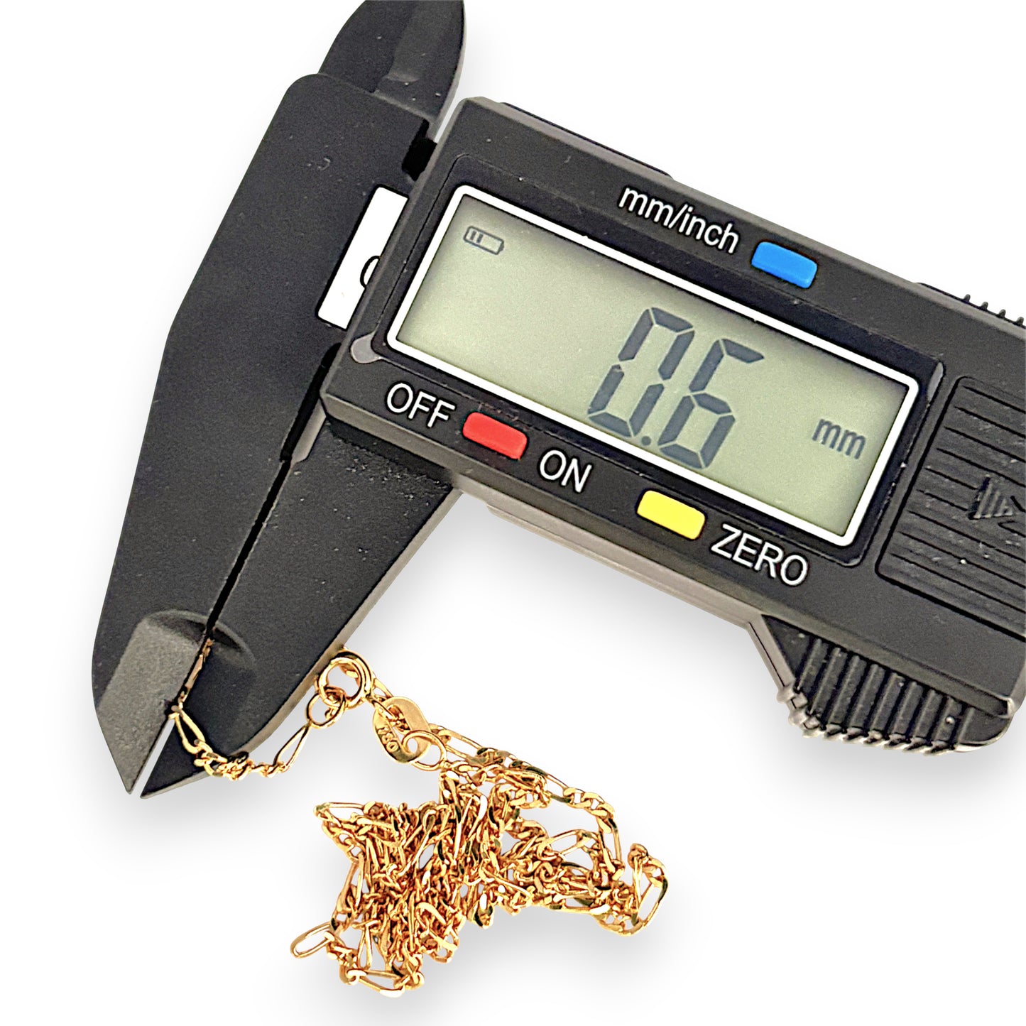 GOLD DEAL | 18ct Gold Focal Figaro 3-1 Chain 45cm