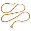 GOLD DEAL | 18ct Gold Hammered Herrinbone Chain 41cm