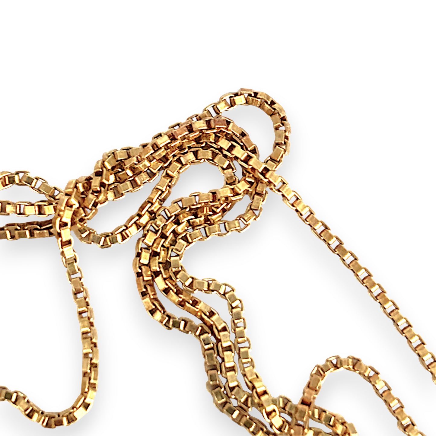 GOLD DEAL | 18ct Gold Soft Finish Box Chain 60cm