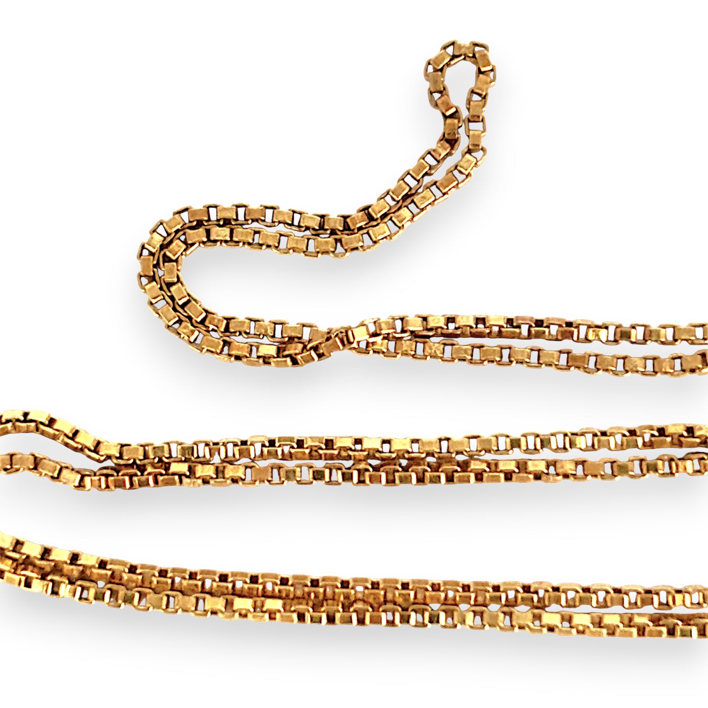GOLD DEAL | 18ct Gold Soft Finish Box Chain 60cm