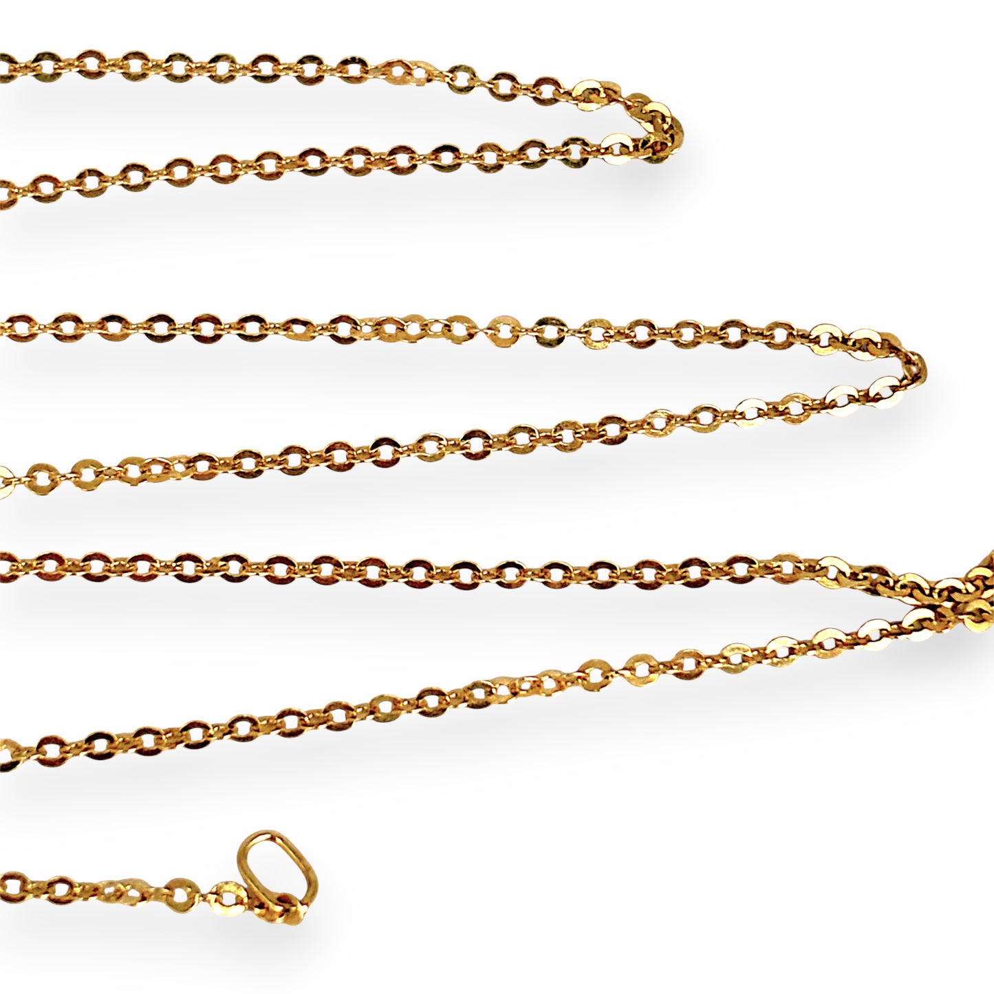 GOLD DEAL | 18ct Gold Curated Cable Chain 50cm