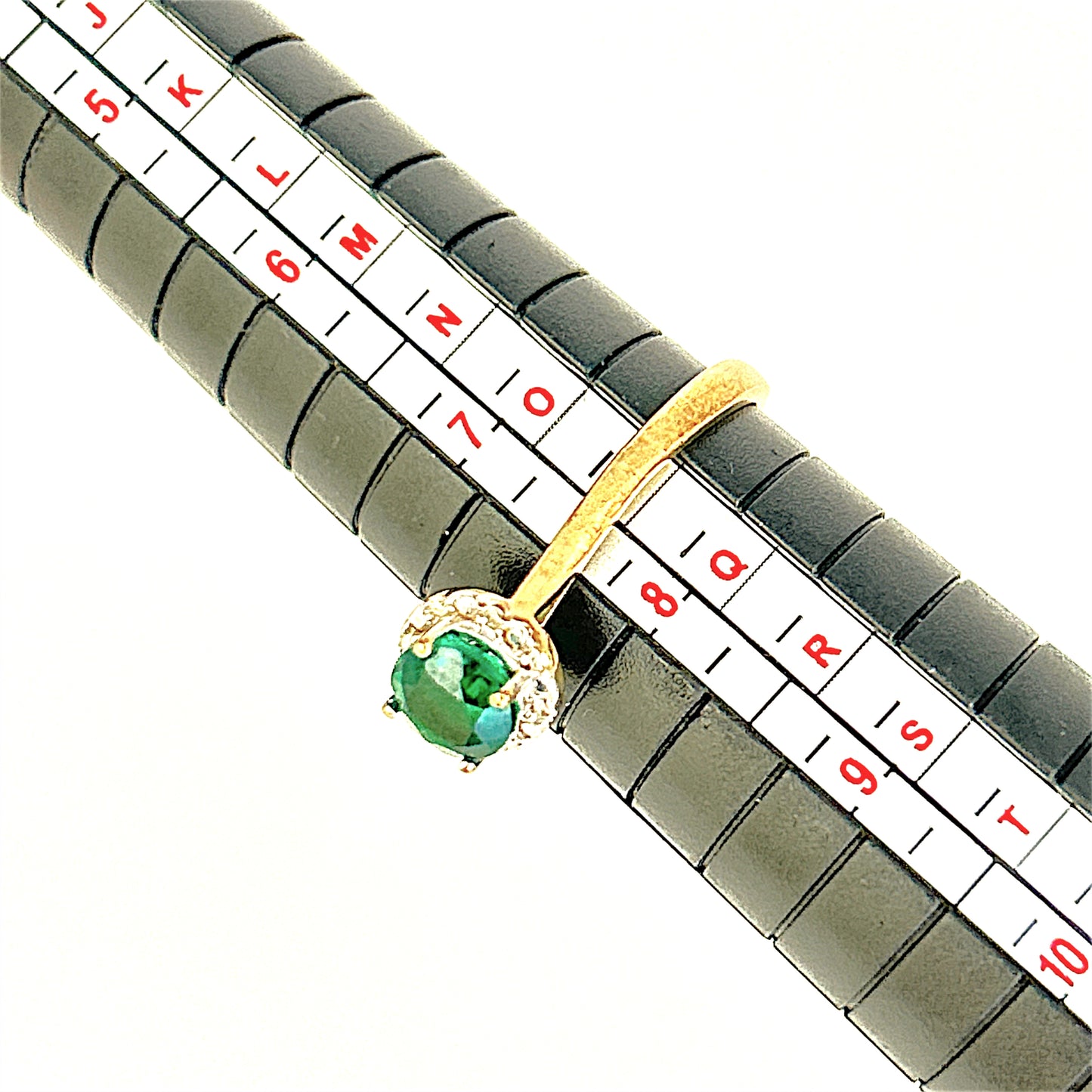 GOLD DEAL | 9ct (9K) Gold Emerald Embrace Ring Valuation $1,100